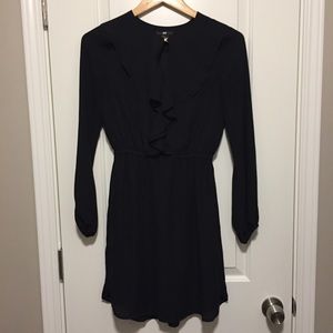 H&M Long Sleeve Little Black Dress